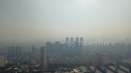 Chronic cancer-causing air pollution chokes Bangkok as annual crop burning begins