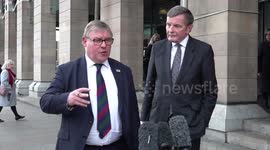 Mark Francois press conference in London, UK