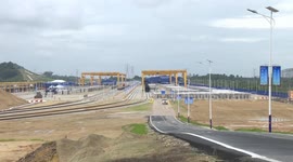 First tracks laid for Malaysia's mega rail project