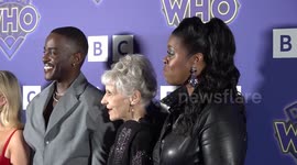 Stars arrive at premiere of Doctor Who Christmas specials in London, UK