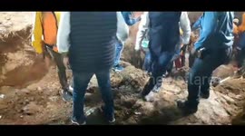 Infant miraculously rescued from 20 feet borewell after 12 hours massive rescue mission