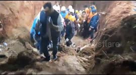 Infant Miraculously rescued from 20 feet borewell after 12 hours massive rescue mission