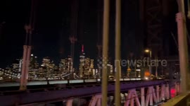 US: Hundreds Of ‘Queers For Palestine’ Demonstrators Shut Down NYC Manhattan Bridge