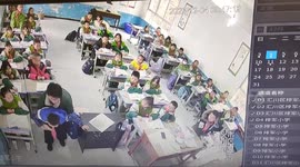 Quick-thinking Chinese teacher performs Heimlich manoeuvre to save choking student