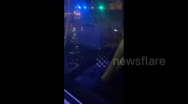 UK: Cars Submerged In Floodwater In Abbey Wood, South London