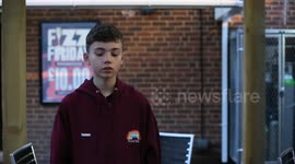 Foodbank schoolboy opens 'present bank' for poor children this Christmas
