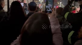 Wallace Shawn delivers powerful message on American history and Gaza conflict at Columbus Circle event