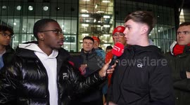 Manchester united fans are FUMING after crashing out of the Champions League group stages
