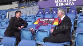Archive footage of Mark Drakeford as he resigns in UK