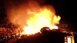 Russian nighttime shelling of Kyiv injures dozens