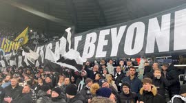 Newcastle United fans prepare for their upcoming Champions League match against AC Milan