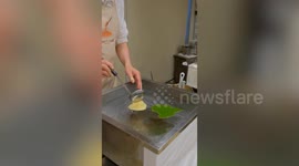 Watch this Japanese artist make hyper-realistic food with wax
