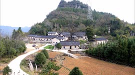 Traditional Chinese Village in Yichang, China