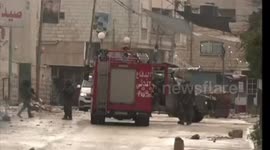 Hamas militants shot an Israeli soldier in the foot during raid in Jenin