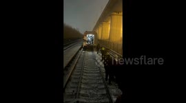 Two trains collide leaving hundreds injured in snowy tragedy in China