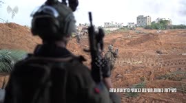 Givati Brigade Operations Target Hamas Infrastructures in Southern Gaza Strip