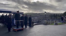 The Prince of Wales attends the Lord High Admiral's Divisions in Dartmouth, UK