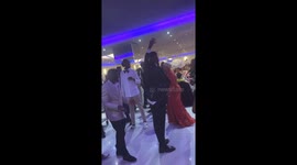 Groom stops celebrations and enlists guests' help to find lost wedding ring