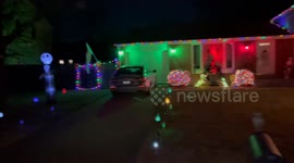 Christmas and Halloween  Lively House Decorations in Virginia USA