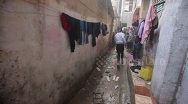 Gazans sift through rubble for survivors following bombing in Rafah
