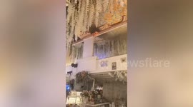 Guests panic as fire breaks out at wedding reception in Bangkok