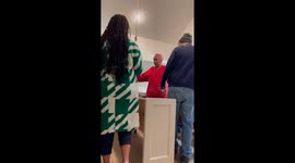 Mom is delighted to reunite with her daughter *Heartfelt Family Reunion*