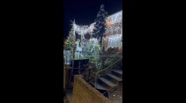 'That Power Bill Must Be Through The Roof' - House swathed in luminous lights ahead of Christmas