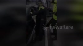 Mexico City Officers Deliver Miracle Roadside Birth Amidst Roadwork in Mexico
