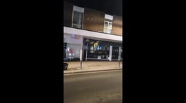 Eerie Night Encounter: Mysterious Haunted Balloon Floats Through Streets
