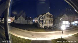 Geminids Meteor Over Delaware