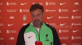 Liverpool v Manchester United: Jurgen Klopp press conference in Liverpool, UK