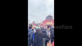 France: Fire Breaks Out At Cowboy Cookout BBQ Restaurant In Disneyland Paris