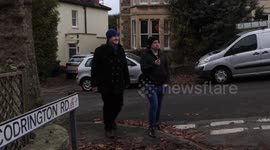 Video shows 'Neil' returning to Young Ones house - for first time in almost 40 years