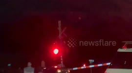 Septa Collision with Car on Track, Chalfont, PA