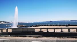 Blue Marlin Oil Platform by the Lisbon coast.