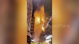 Fifty-four injured in fire at hotel in South Korea