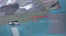 Russia says it destroyed Ukrainian command posts in Kupiansk with Su-34 fighter jets
