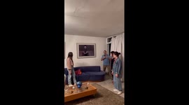 Emotional family reunion: son surprises loved ones after 4 years apart