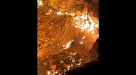 The eternal flame: Darvaza gas crater, a decades-long inferno since 1971