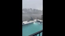 Video footage: severe wind gusts unleash chaos in Myrtle Beach, SC