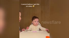 Heartwarming moment mum is taken aback when her five-year-old tells her