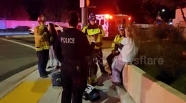 Car accident involving 2 vehicles in Simi Valley