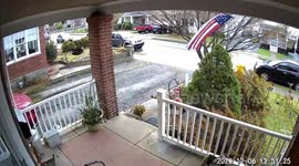Driver Loses Control in Reverse