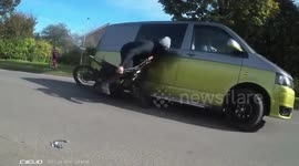 Drug Dealer Arrested After Dramatic Crash in Wales