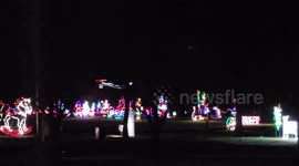 Park in Kentucky goes all out for Christmas with dozens of light installations
