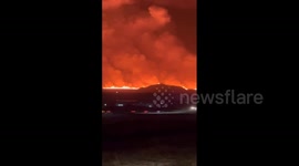 Iceland: Reykjanes Volcano Spectacularly Erupts 3