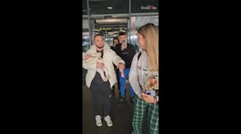 Aunt holds her niece for the first time *Heartwarming First Interaction*