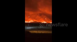 Iceland: Reykjanes Volcano Spectacularly Erupts 6