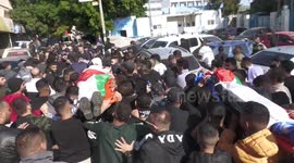 Funerals held for 4 Palestinians killed during Israeli raid on West Bank camp