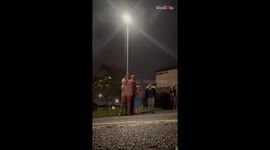 Resilient mom-to-be overwhelmed with emotion during sky-sparkling gender reveal